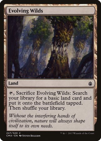 Evolving Wilds [Commander Anthology] | Cards and Coasters CA