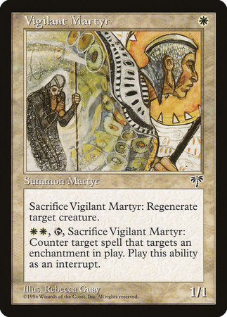 Vigilant Martyr [Mirage] | Cards and Coasters CA