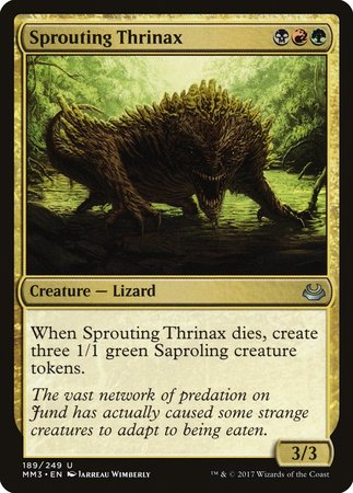 Sprouting Thrinax [Modern Masters 2017] | Cards and Coasters CA