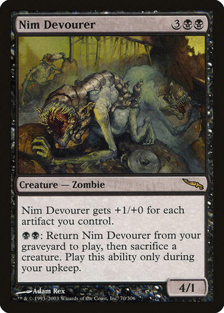 Nim Devourer [Mirrodin] | Cards and Coasters CA