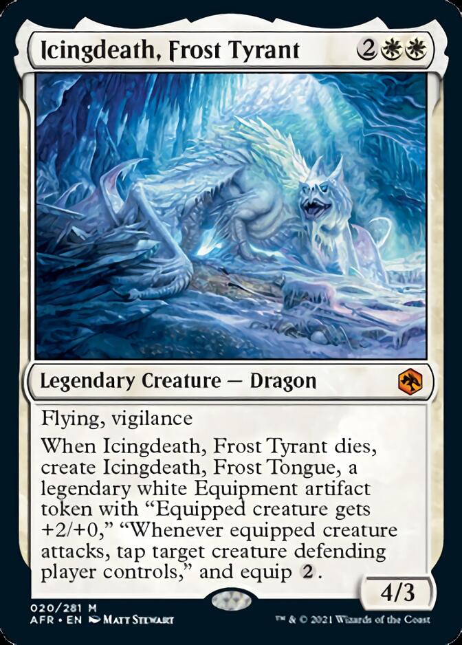 Icingdeath, Frost Tyrant [Dungeons & Dragons: Adventures in the Forgotten Realms] | Cards and Coasters CA