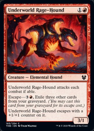 Underworld Rage-Hound [Theros Beyond Death] | Cards and Coasters CA