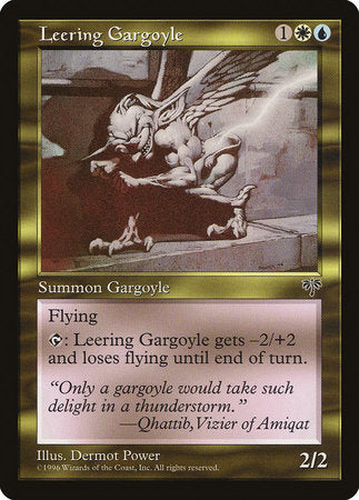 Leering Gargoyle [Mirage] | Cards and Coasters CA
