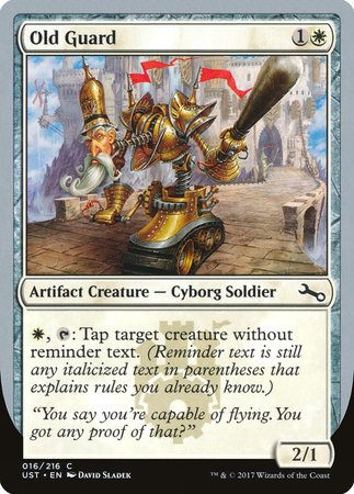 Old Guard [Unstable] | Cards and Coasters CA