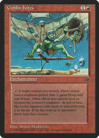 Goblin Kites [Fallen Empires] | Cards and Coasters CA