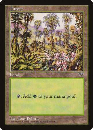 Forest (Pink Flowers Right) [Mirage] | Cards and Coasters CA