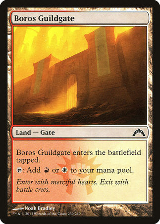 Boros Guildgate [Gatecrash] | Cards and Coasters CA