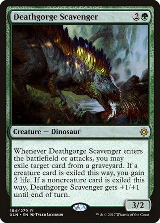 Deathgorge Scavenger [Ixalan] | Cards and Coasters CA