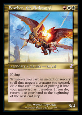 Feather, the Redeemed (Timeshifted) [Time Spiral Remastered] | Cards and Coasters CA