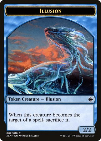 Illusion (002) Token [Ixalan Tokens] | Cards and Coasters CA