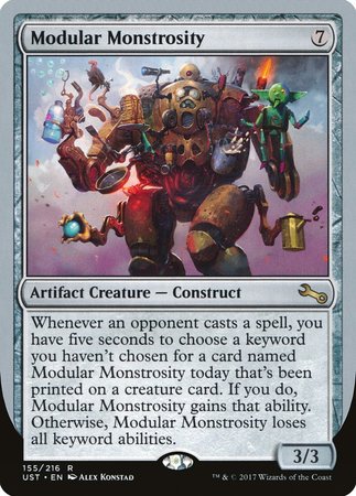 Modular Monstrosity [Unstable] | Cards and Coasters CA