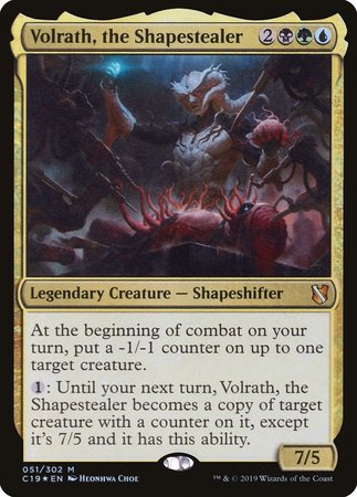 Volrath, the Shapestealer [Commander 2019] | Cards and Coasters CA