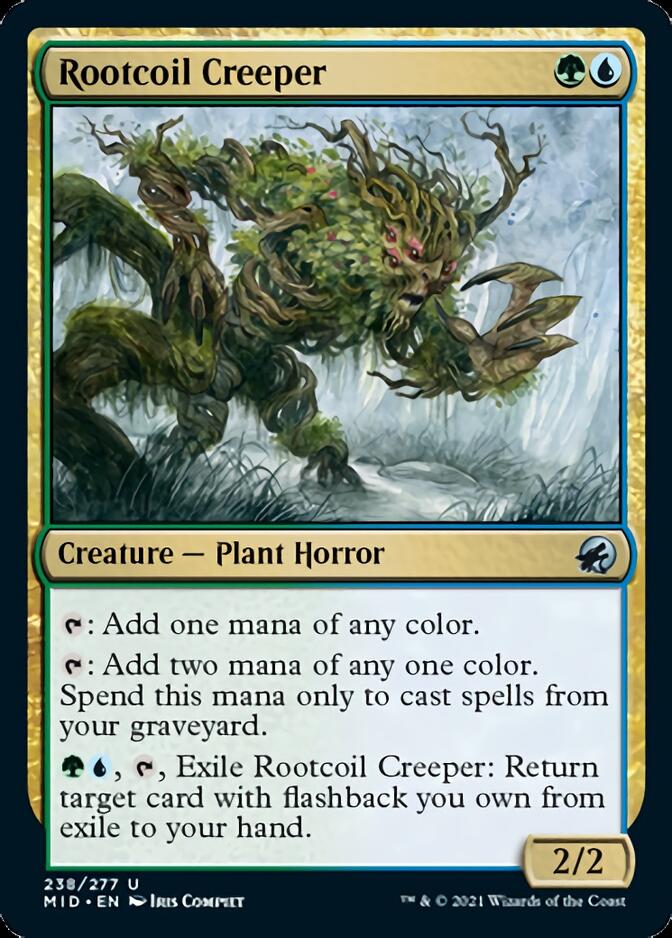 Rootcoil Creeper [Innistrad: Midnight Hunt] | Cards and Coasters CA