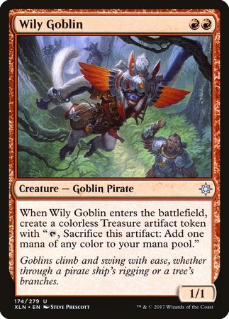 Wily Goblin [Ixalan] | Cards and Coasters CA