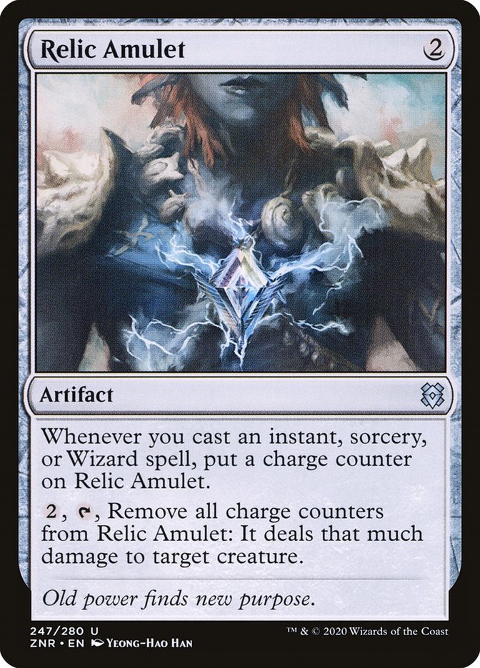 Relic Amulet [Zendikar Rising] | Cards and Coasters CA