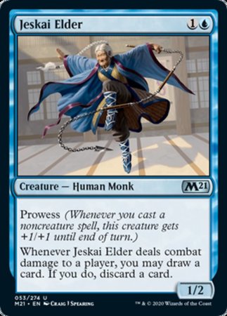 Jeskai Elder [Core Set 2021] | Cards and Coasters CA