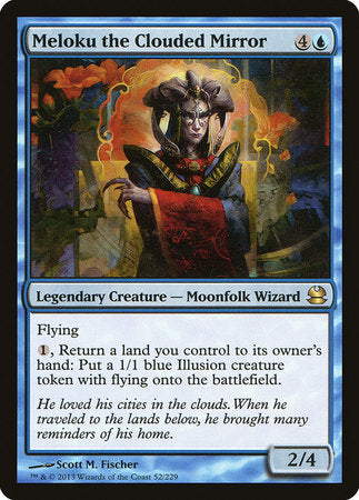 Meloku the Clouded Mirror [Modern Masters] | Cards and Coasters CA