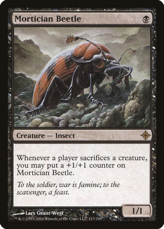 Mortician Beetle [Rise of the Eldrazi] | Cards and Coasters CA