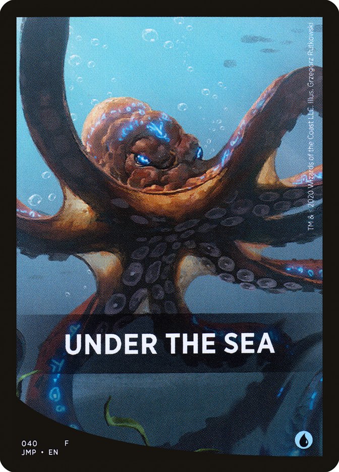 Under the Sea Theme Card [Jumpstart Front Cards] | Cards and Coasters CA