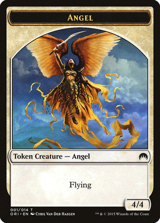 Angel Token [Magic Origins Tokens] | Cards and Coasters CA