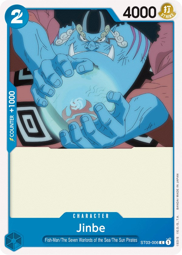 Jinbe [Starter Deck: The Seven Warlords of The Sea] | Cards and Coasters CA