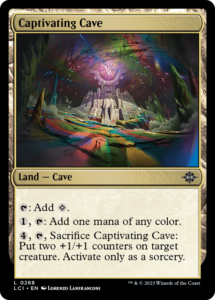 Captivating Cave [The Lost Caverns of Ixalan] | Cards and Coasters CA