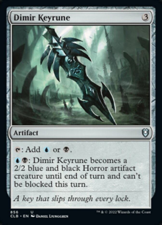 Dimir Keyrune [Commander Legends: Battle for Baldur's Gate] | Cards and Coasters CA