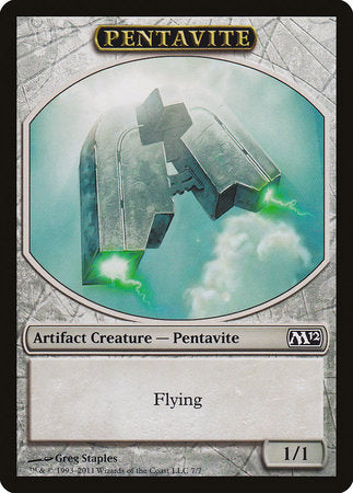 Pentavite Token [Magic 2012 Tokens] | Cards and Coasters CA