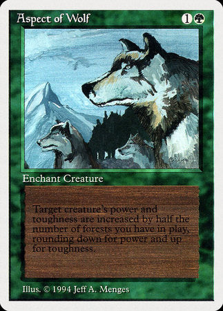 Aspect of Wolf [Summer Magic / Edgar] | Cards and Coasters CA