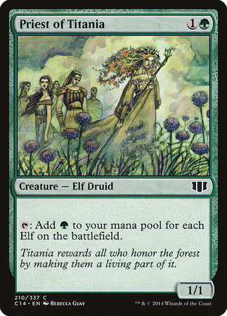 Priest of Titania [Commander 2014] | Cards and Coasters CA