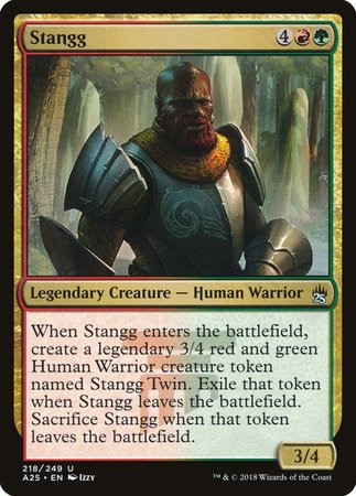 Stangg [Masters 25] | Cards and Coasters CA