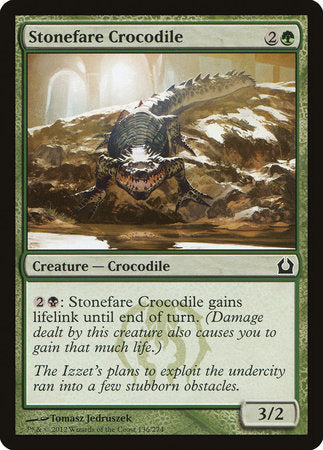 Stonefare Crocodile [Return to Ravnica] | Cards and Coasters CA