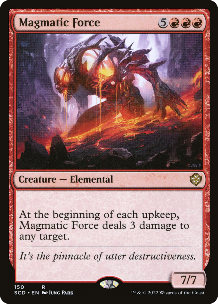 Magmatic Force [Starter Commander Decks] | Cards and Coasters CA