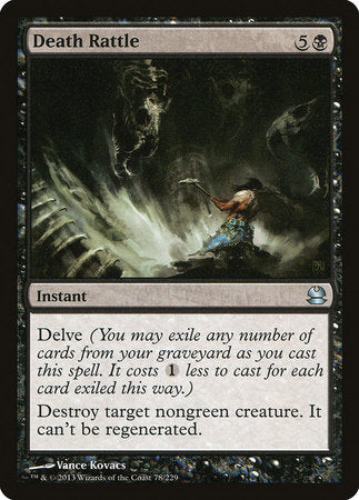Death Rattle [Modern Masters] | Cards and Coasters CA