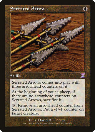 Serrated Arrows [Time Spiral Timeshifted] | Cards and Coasters CA