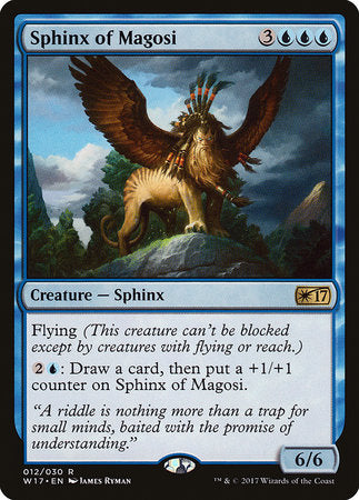 Sphinx of Magosi [Welcome Deck 2017] | Cards and Coasters CA