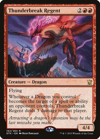 Thunderbreak Regent [Dragons of Tarkir] | Cards and Coasters CA