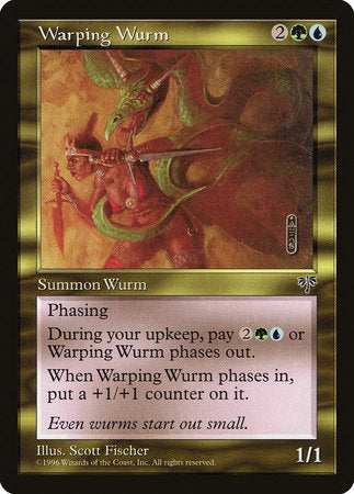 Warping Wurm [Mirage] | Cards and Coasters CA