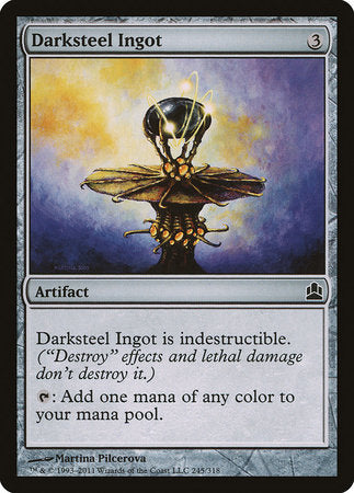 Darksteel Ingot [Commander 2011] | Cards and Coasters CA