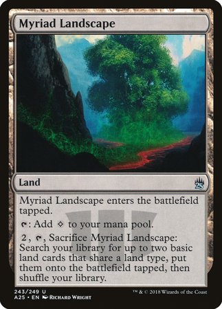 Myriad Landscape [Masters 25] | Cards and Coasters CA