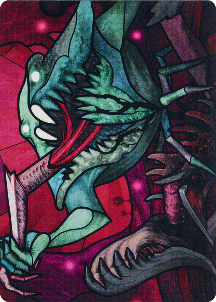 Yargle, Glutton of Urborg Art Card [March of the Machine Art Series] | Cards and Coasters CA