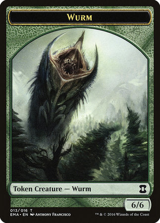 Wurm Token [Eternal Masters Tokens] | Cards and Coasters CA