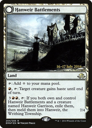 Hanweir Battlements [Eldritch Moon Promos] | Cards and Coasters CA