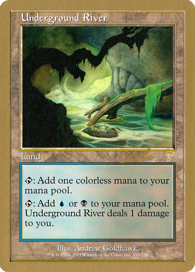 Underground River (Carlos Romao) [World Championship Decks 2002] | Cards and Coasters CA