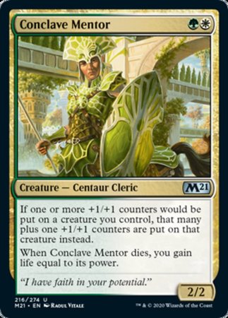 Conclave Mentor [Core Set 2021] | Cards and Coasters CA