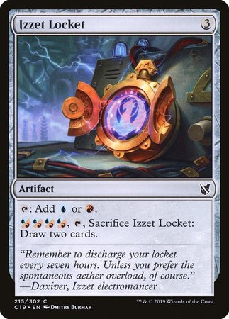 Izzet Locket [Commander 2019] | Cards and Coasters CA