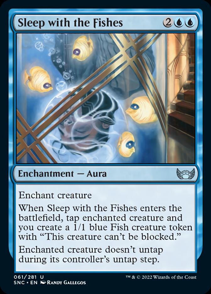 Sleep with the Fishes [Streets of New Capenna] | Cards and Coasters CA