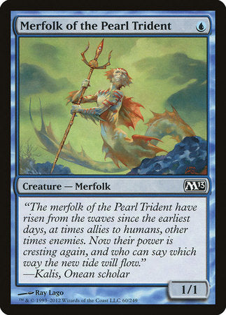 Merfolk of the Pearl Trident [Magic 2013] | Cards and Coasters CA