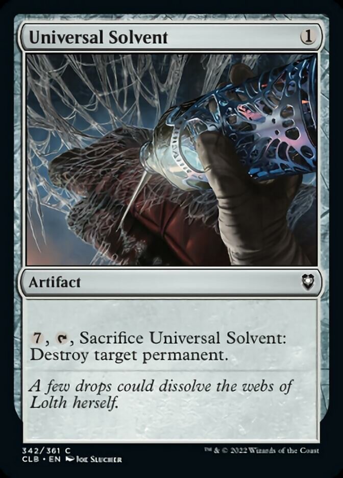 Universal Solvent [Commander Legends: Battle for Baldur's Gate] | Cards and Coasters CA