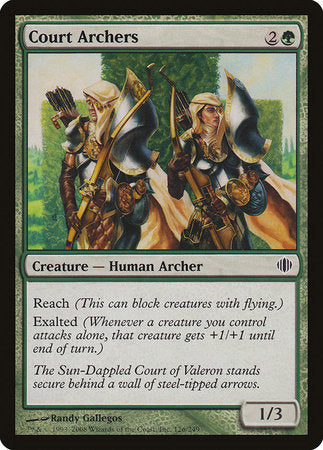 Court Archers [Shards of Alara] | Cards and Coasters CA